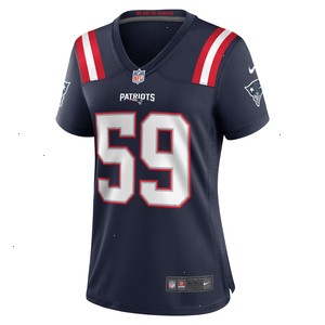 Vederian Lowe New England Patriots Nike Women's Team Game Jersey - Navy