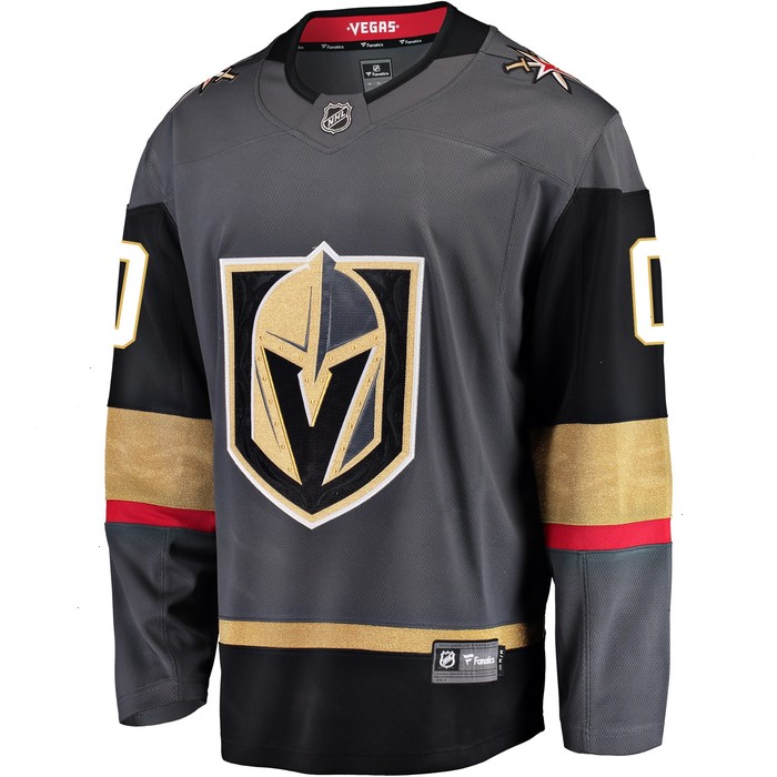 Vegas Golden Knights Fanatics Branded Alternate Breakaway Custom Jersey - Gray