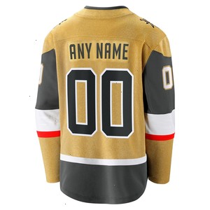  Vegas Golden Knights Fanatics Branded Home Breakaway Custom Jersey - 