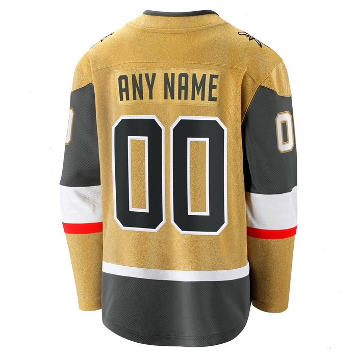 Vegas Golden Knights Fanatics Branded Home Breakaway Custom Jersey -