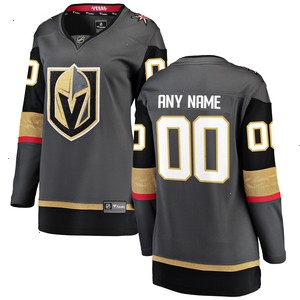 Vegas Golden Knights Fanatics Branded Women's Alternate Breakaway Custom Jersey - Gray