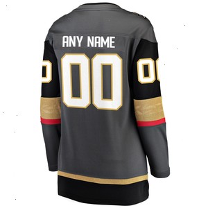 Vegas Golden Knights Fanatics Branded Women's Alternate Breakaway Custom Jersey - Gray