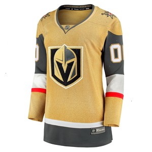 Vegas Golden Knights Fanatics Branded Women's Home Breakaway Custom Jersey -