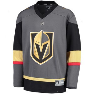 Vegas Golden Knights Fanatics Branded Youth Alternate Replica Blank Jersey - Black