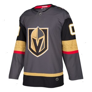 Vegas Golden Knights adidas Alternate Authentic Custom Jersey - Gray