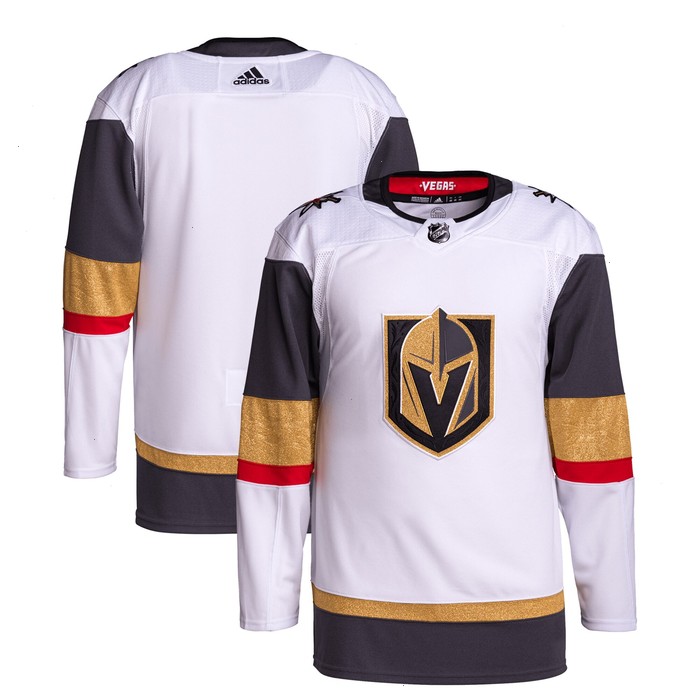 Vegas Golden Knights adidas Away Primegreen Authentic Pro Jersey – White