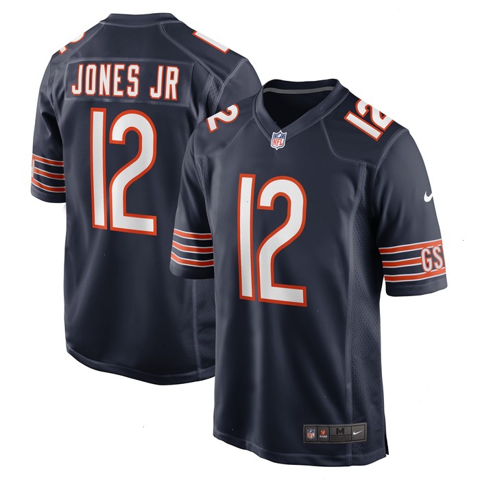 Velus Jones Jr. Chicago Bears Nike Game Player Jersey - Navy