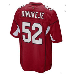 Victor Dimukeje Arizona Cardinals Nike Player Game Jersey - Cardinal