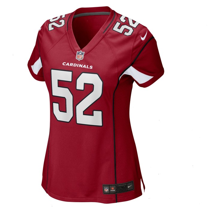 Victor Dimukeje Arizona Cardinals Nike Women's Player Game Jersey - Cardinal