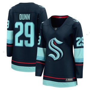 Vince Dunn Seattle Kraken Fanatics Branded Women's Home Breakaway Player Jersey - Deep Sea Blue