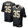 Vincent Gray New Orleans Saints Nike Game Player Jersey - Black