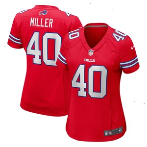 Von Miller Buffalo Bills Nike Women's Player Jersey - Red