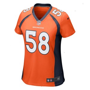 Von Miller Denver Broncos Nike Women's Game Jersey - Orange