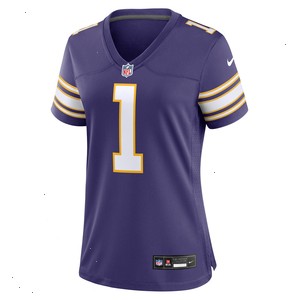 Warren Moon Minnesota Vikings Nike Women's Classic Retired Player Game Jersey - Purple