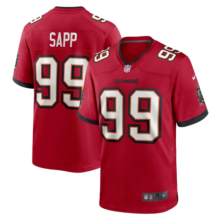 Warren Sapp Tampa Bay Buccaneers Nike Retired Player Jersey - Red