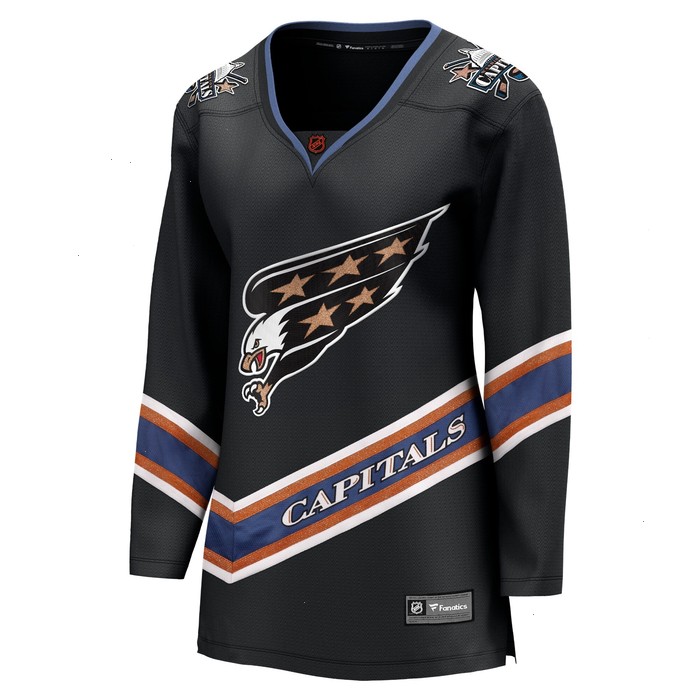 Washington Capitals Fanatics Branded Women's Special Edition 2.0 Breakaway Blank Jersey - Black