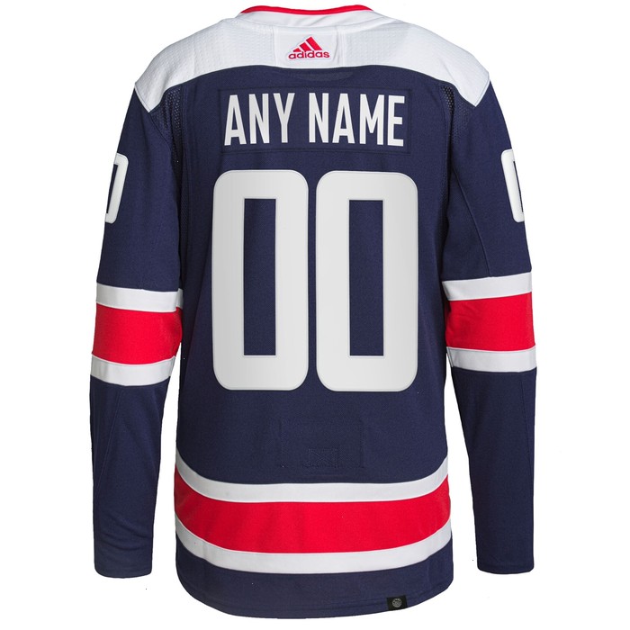 Washington Capitals adidas Alternate Authentic Pro Custom Jersey - Navy