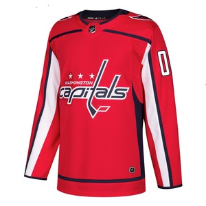 Washington Capitals adidas Authentic Custom Jersey - Red