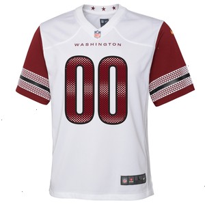 Washington Commanders Nike Youth Game Custom Player Jersey - White