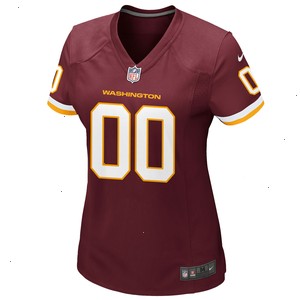 Washington Football Team Nike Women's Custom Game Jersey - Burgundy