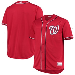 Washington Nationals Big & Tall Alternate Replica Team Jersey - Red