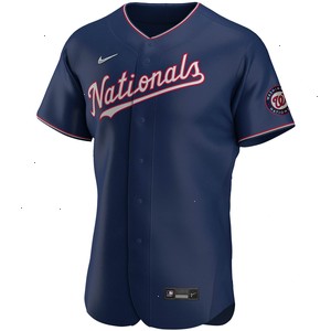 Washington Nationals Nike Alternate Authentic Team Jersey - Navy