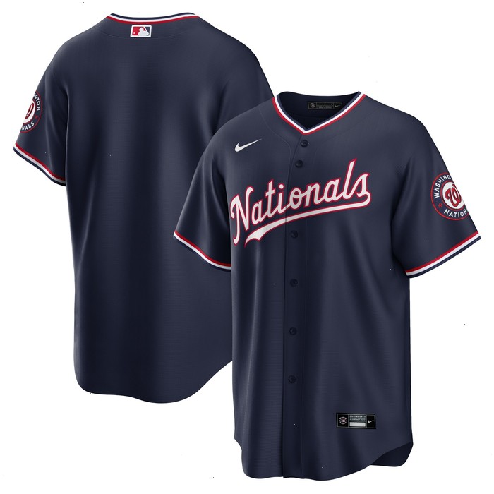 Washington Nationals Nike Alternate Replica Team Jersey - Navy