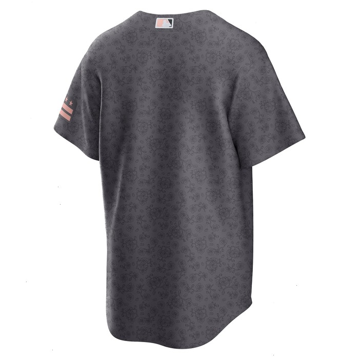 Washington Nationals Nike City Connect Replica Team Jersey - Gray