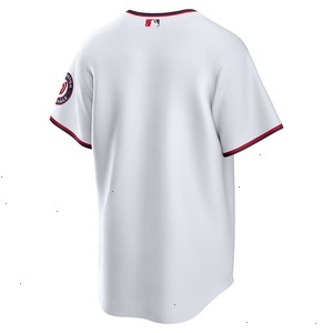 Washington Nationals Nike Home Blank Replica Jersey - White