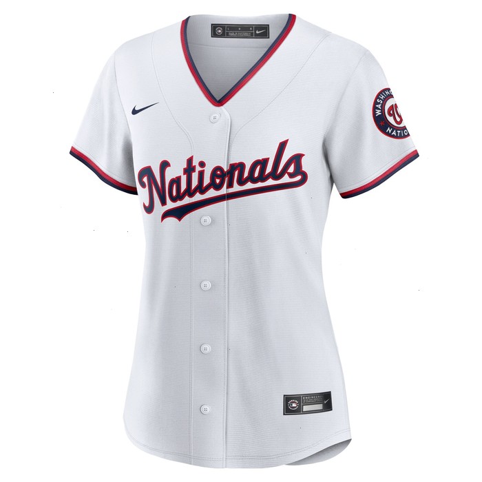 Washington Nationals Nike Women's Home Blank Replica Jersey - White