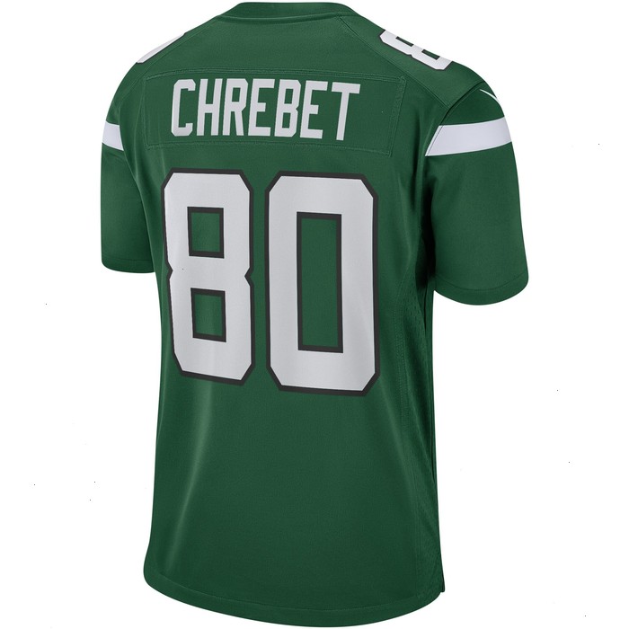 Wayne Chrebet New York Jets Nike Game Retired Player Jersey - Gotham Green