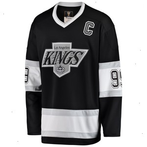 Wayne Gretzky Los Angeles Kings Fanatics Branded Premier Breakaway Retired Player Jersey - Black