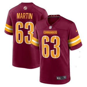 Wes Martin Washington Commanders Nike Game Player Jersey - Burgundy