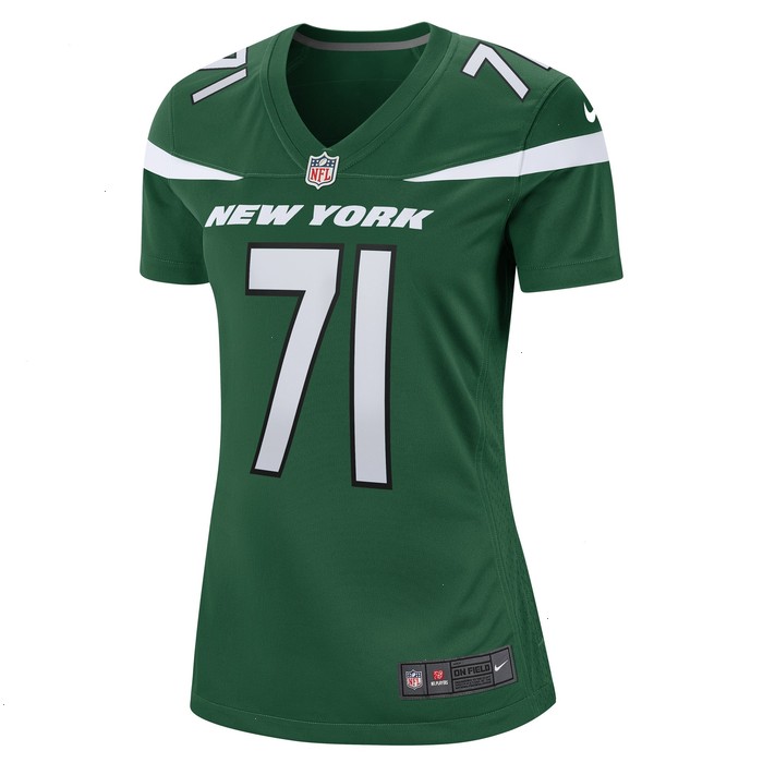 Wes Schweitzer New York Jets Nike Women's Game Jersey - Green