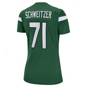 Wes Schweitzer New York Jets Nike Women's Game Jersey - Green