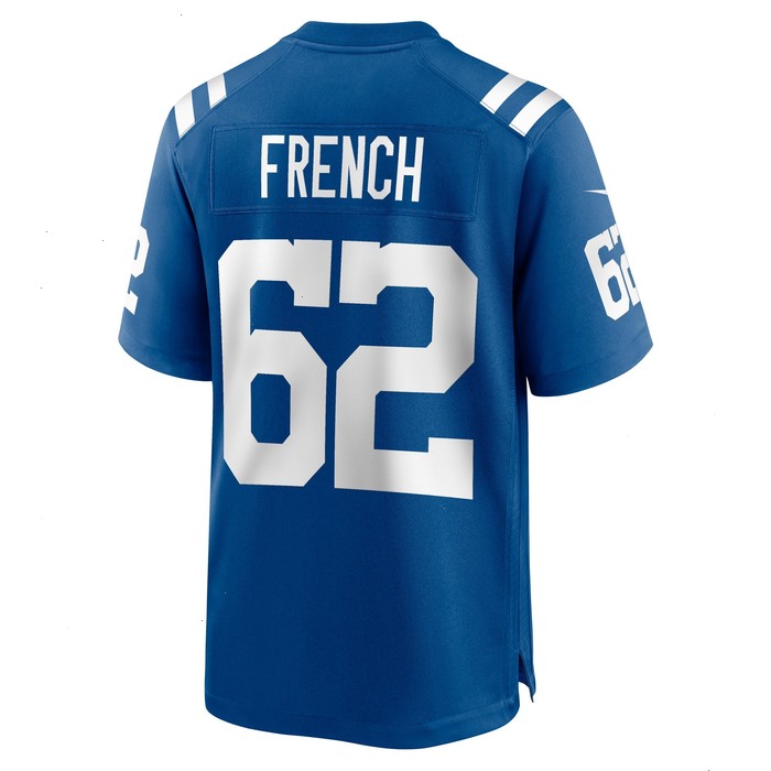 Wesley French Indianapolis Colts Nike Game Player Jersey - Royal