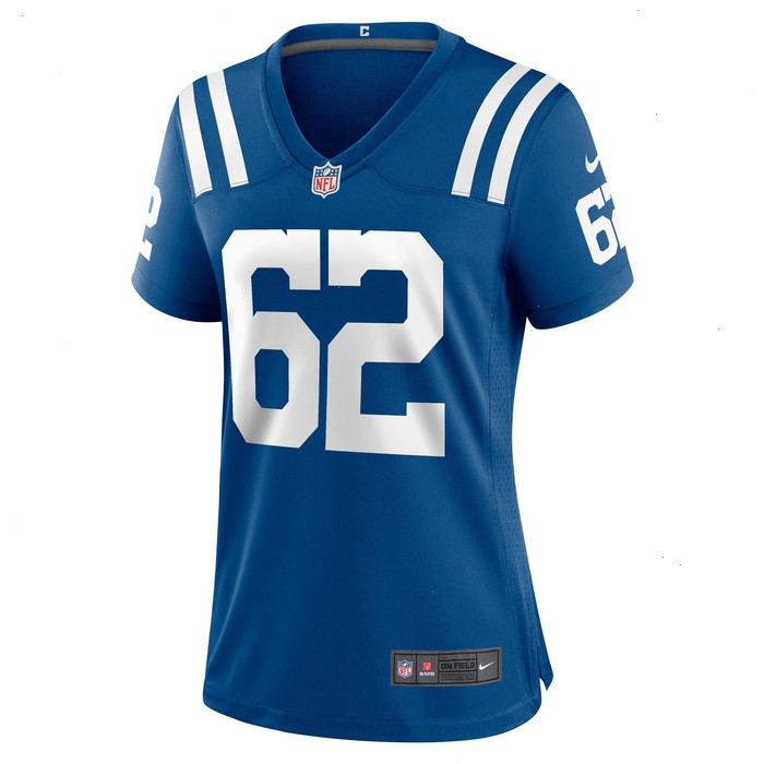 Wesley French Indianapolis Colts Nike Women's Game Player Jersey - Royal