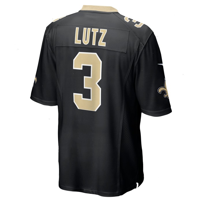 Wil Lutz New Orleans Saints Nike Game Jersey - Black