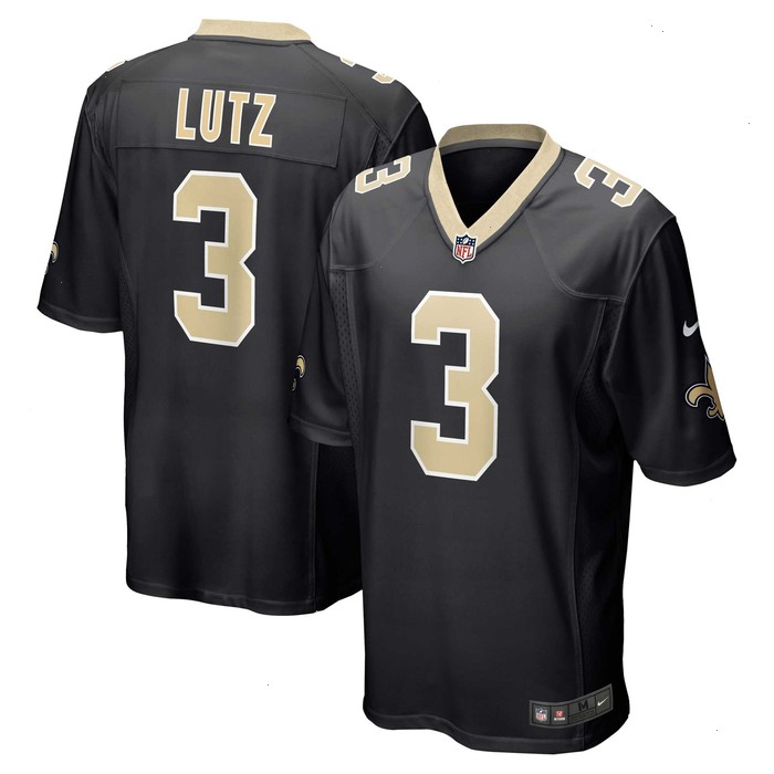 Wil Lutz New Orleans Saints Nike Game Jersey - Black V1