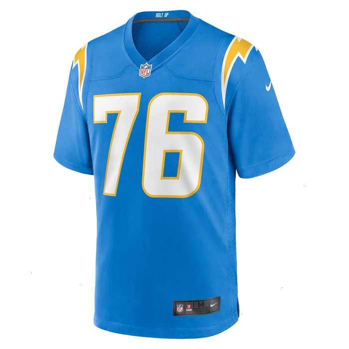 Will Clapp Los Angeles Chargers Nike Game Jersey - Powder Blue