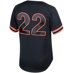 Will Clark San Francisco Giants Mitchell & Ness Cooperstown Collection Mesh Batting Practice Button-Up Jersey - Black