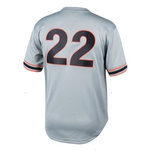 Will Clark San Francisco Giants Mitchell & Ness Youth Cooperstown Collection Mesh Batting Practice Jersey - Gray