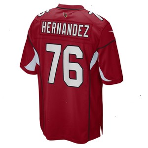 Will Hernandez Arizona Cardinals Nike Game Player Jersey - Cardinal