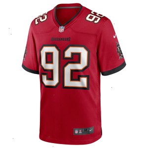 William Gholston Tampa Bay Buccaneers Nike Game Jersey - Red