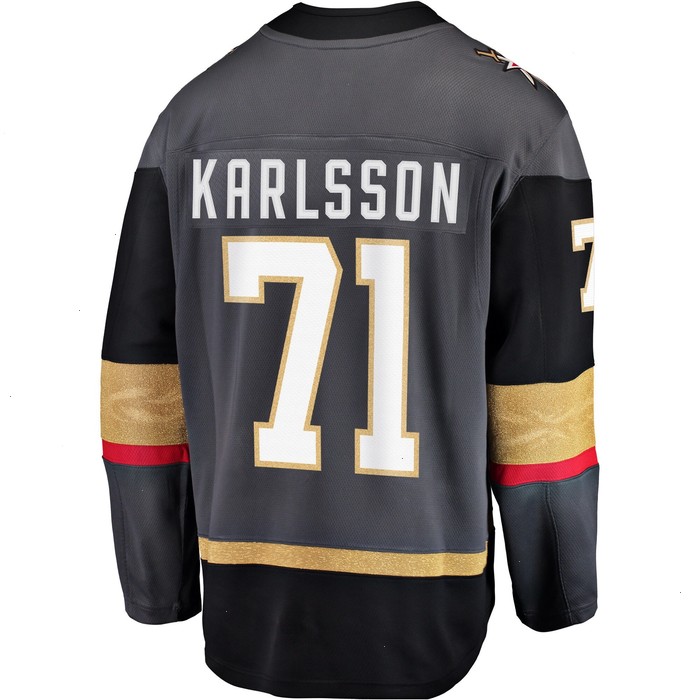 William Karlsson Vegas Golden Knights Fanatics Branded Alternate Premier Breakaway Player Jersey - Gray