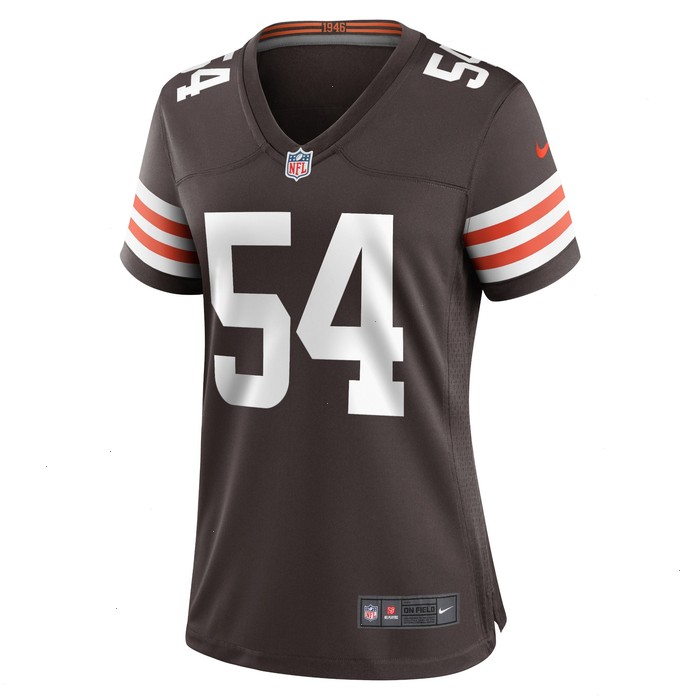 Willie Harvey Cleveland Browns Nike Women's Player Game Jersey - Brown