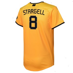 Willie Stargell Pittsburgh Pirates Nike Youth 2023 City Connect Replica Player Jersey - Gold