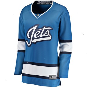 Winnipeg Jets Fanatics Branded Women's Alternate Breakaway Jersey - Blue