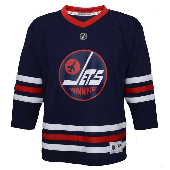 Winnipeg Jets Preschool 2021/22 Alternate Replica Jersey - Navy