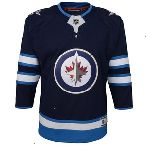 Winnipeg Jets Youth Home Premier Jersey - Navy